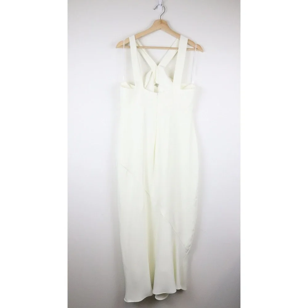 NWT Lady Pipa Rivera Dress White Collection Ivory Maxi Formal XXL Wedding Bridal - Picture 4 of 12